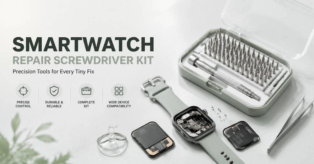 Smartwatch Repair Screwdriver Kit: How to Choose the Right Tool Set for Wearable Device Repair