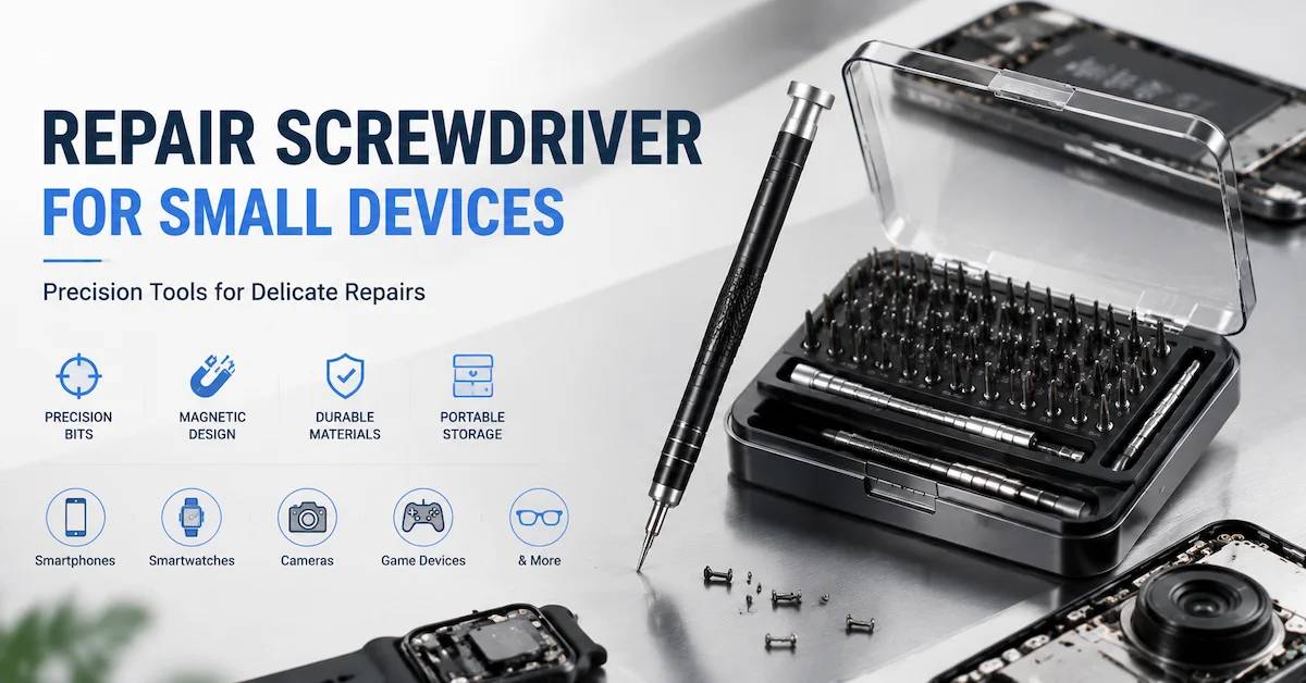 Repair Screwdriver for Small Devices: How to Choose the Right Precision Tool