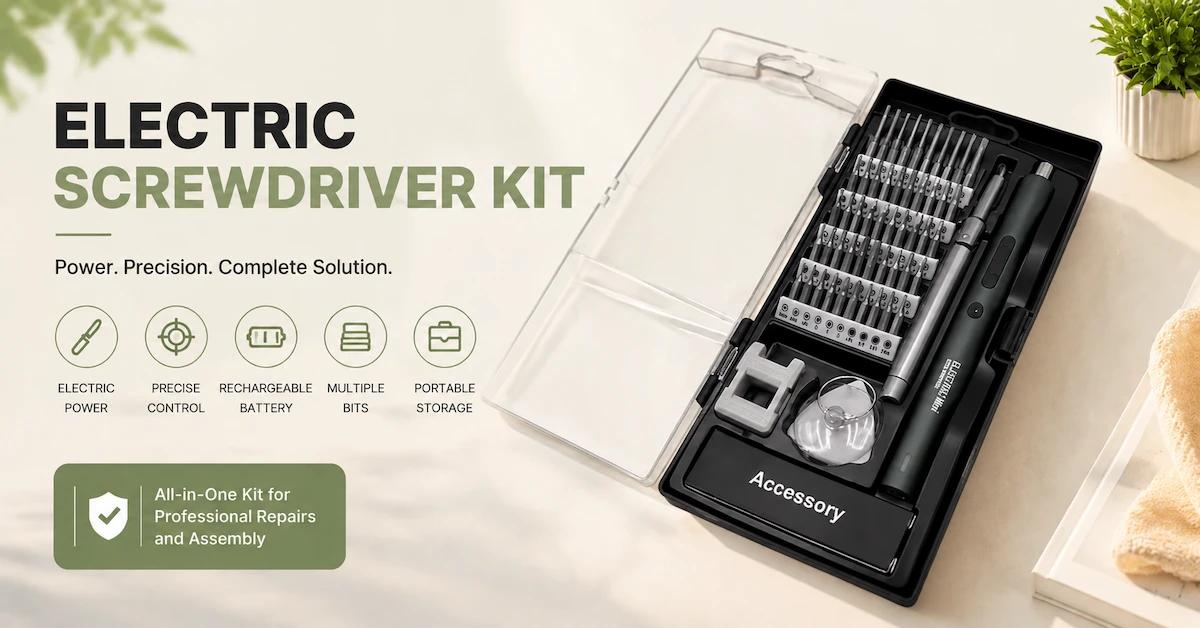 Electric Screwdriver Kit: How to Choose the Right Set for Professional Applications