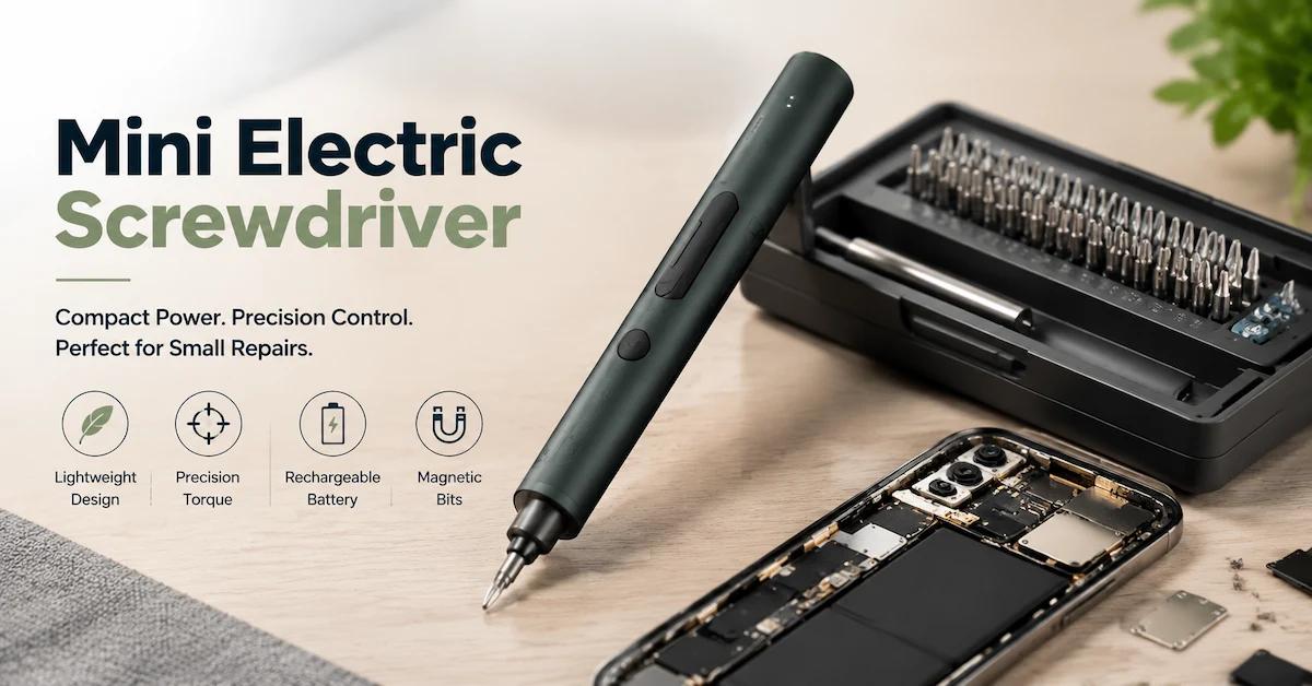 Mini Electric Screwdriver: How to Choose the Right Compact Repair Tool