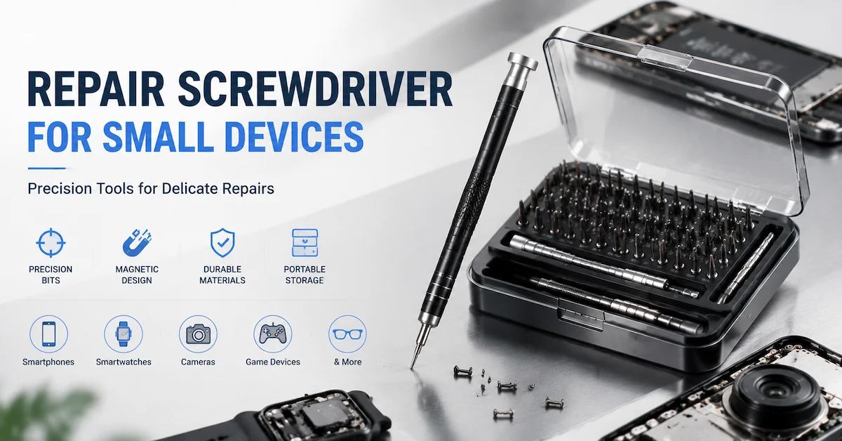 Repair Screwdriver for Small Devices: How to Choose the Right Precision Tool