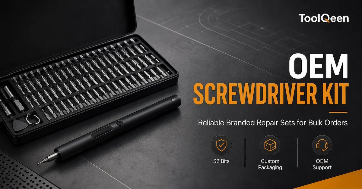 OEM Screwdriver Kit: How B2B Buyers Control Quality, Branding, and Bulk Production