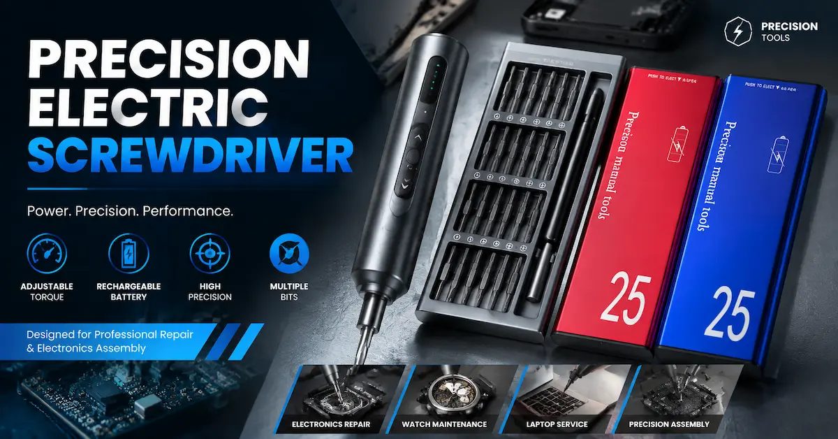 Precision Electric Screwdriver: How to Choose the Right Tool for Professional Repair