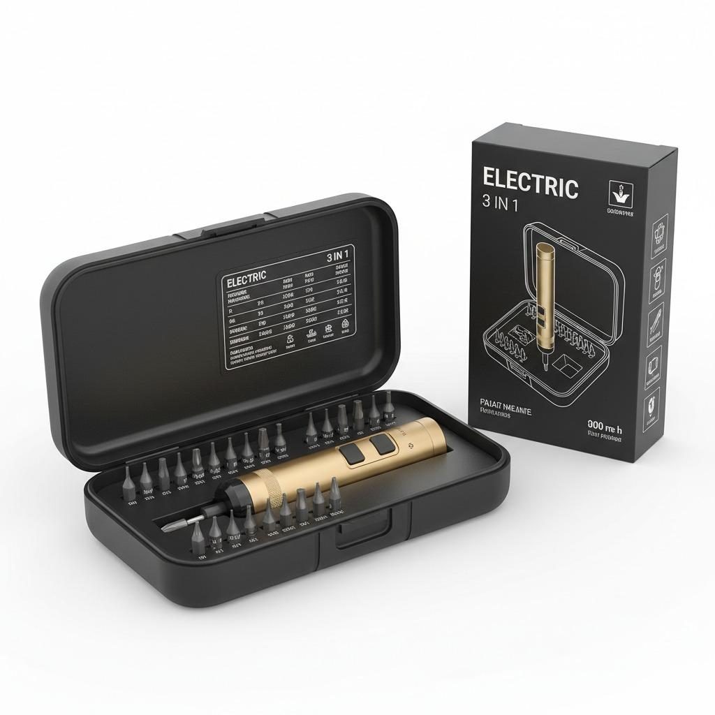 Tournevis électrique pour la réparation de téléphones Android : un kit pratique pour les petits appareils électroniques