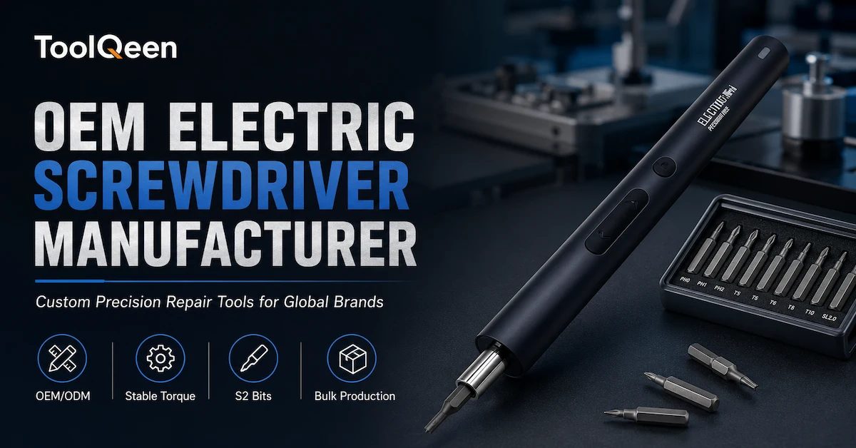 How to Choose a Precision Electric Screwdriver for Electronics Repair