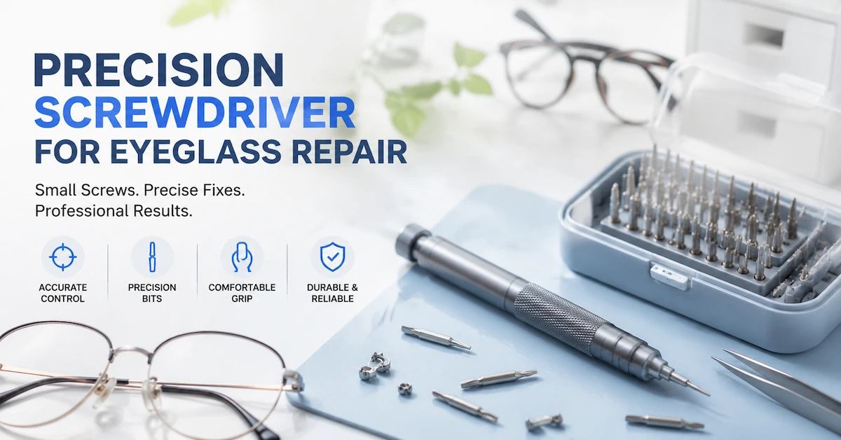 Precision Screwdriver for Eyeglass Repair: How to Choose the Right Tool for Professional Use