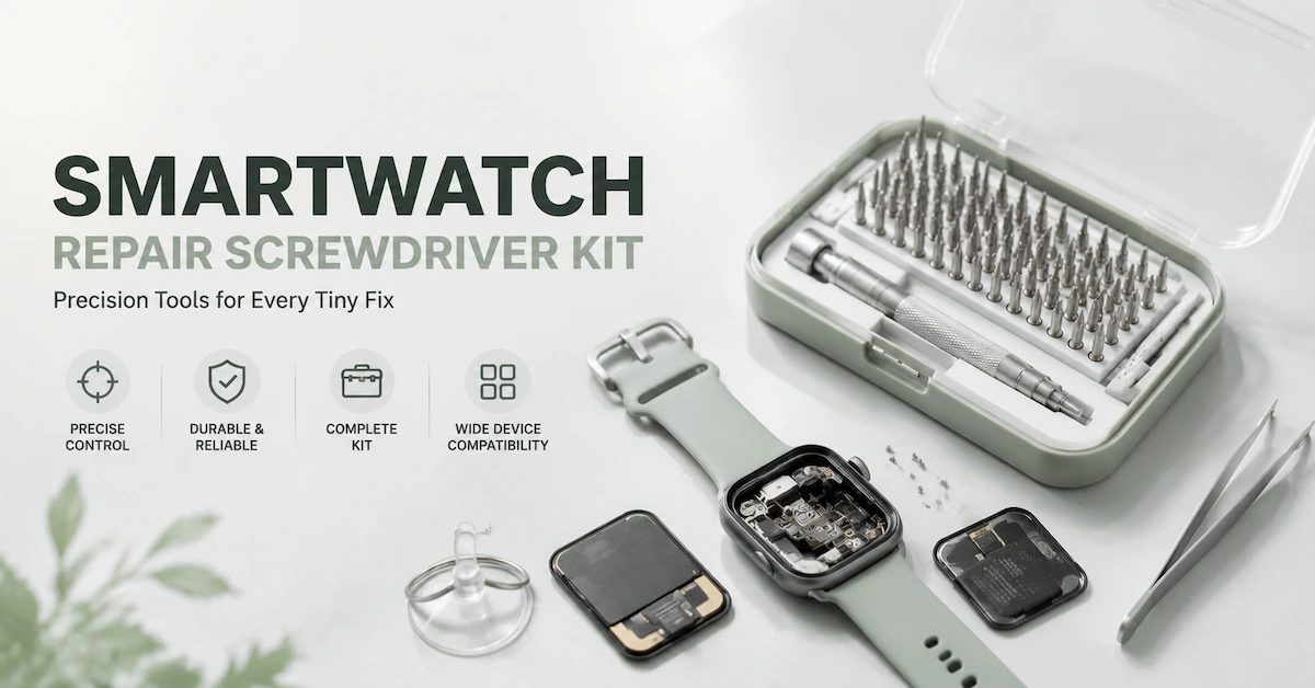 Smartwatch Repair Screwdriver Kit: How to Choose the Right Tool Set for Wearable Device Repair