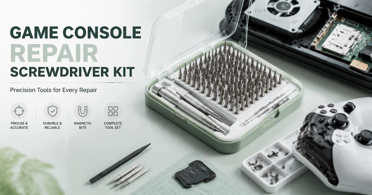 Game Console Repair Screwdriver Kit: How to Choose the Right Precision Tool Set