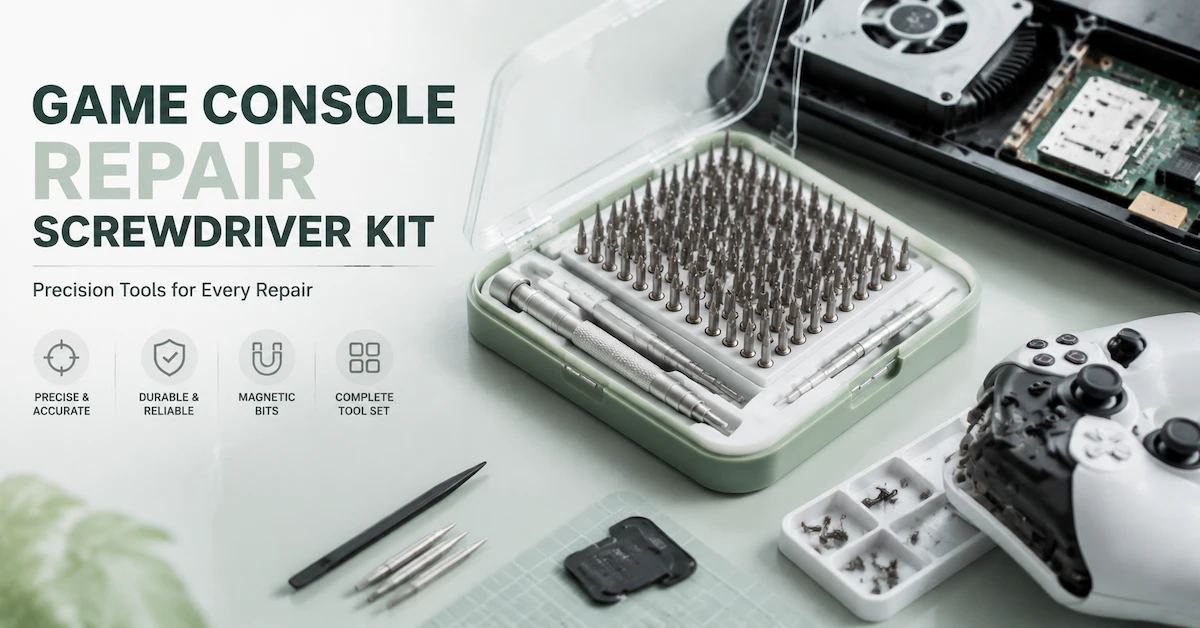 Game Console Repair Screwdriver Kit: How to Choose the Right Precision Tool Set