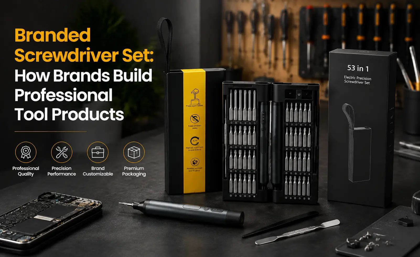 Branded Screwdriver Set: How Brands Build Professional Tool Products