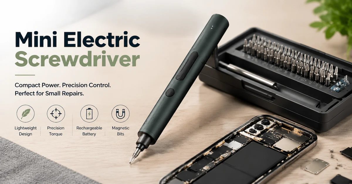 Mini Electric Screwdriver: How to Choose the Right Compact Repair Tool