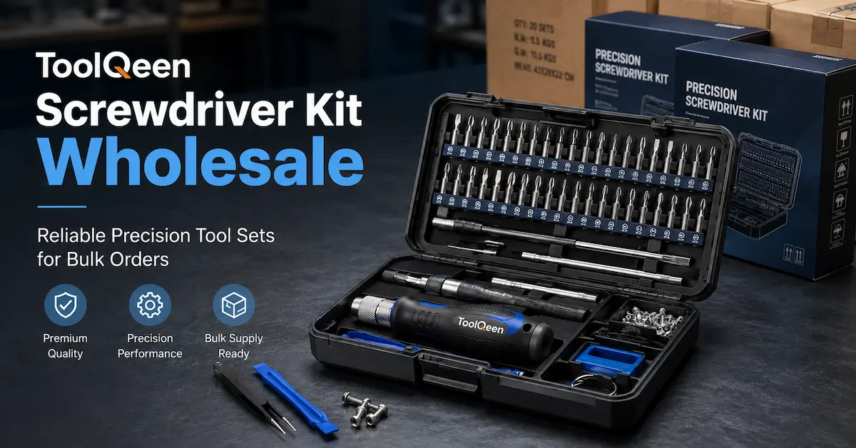 Screwdriver Kit Wholesale: How Buyers Choose Reliable Repair Tool Sets — B2B precision tool sourcing guide