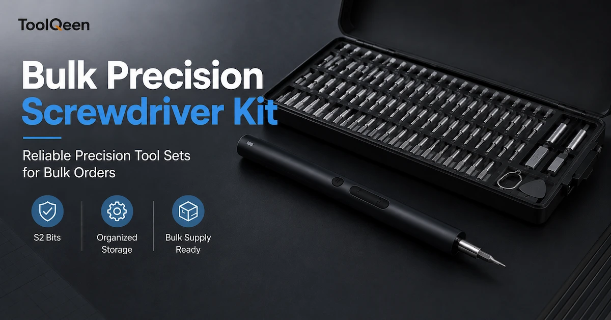 S2 vs CR-V Screwdriver Bits: Which Is Better for Precision Repair Tools? โ B2B precision tool sourcing guide