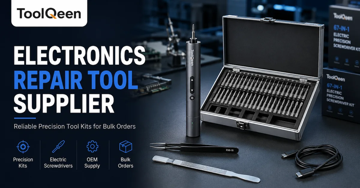 Electronics Repair Tool Supplier: How Buyers Choose Reliable Precision Tool Kits — B2B precision tool sourcing guide