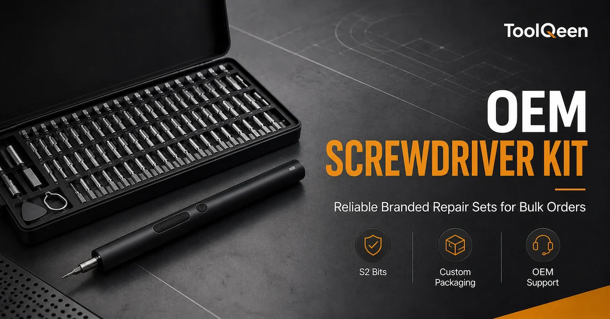 OEM Screwdriver Kit: How B2B Buyers Control Quality, Branding, and Bulk Production — B2B precision tool sourcing guide