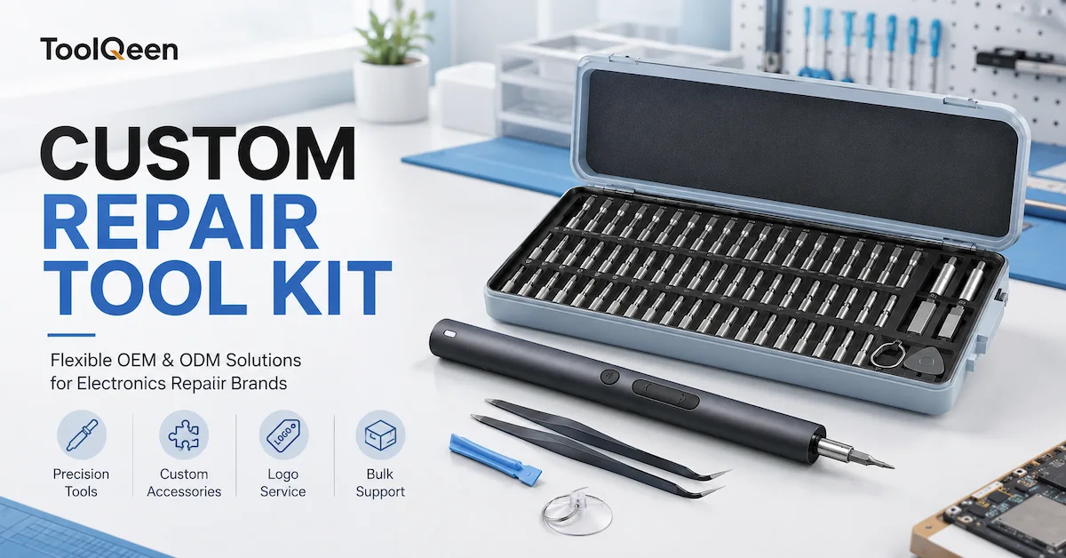 Custom Repair Tool Kit: How Brands Build Complete Electronics Repair Solutions — B2B precision tool sourcing guide